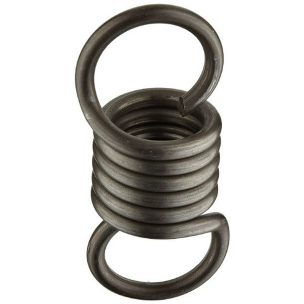 0.18 OD 0.014 Wire Size 0.75 Free Length 2.4 Extended Length E01800140750M Steel 2.4 Extended Length 0.014 Wire Size 0.18 OD Inch Music Wire Extension Spring 0.75 Free Length 0.4 lbs/in Spring Rate 0.77 lbs Load Capacity Pack of 10 